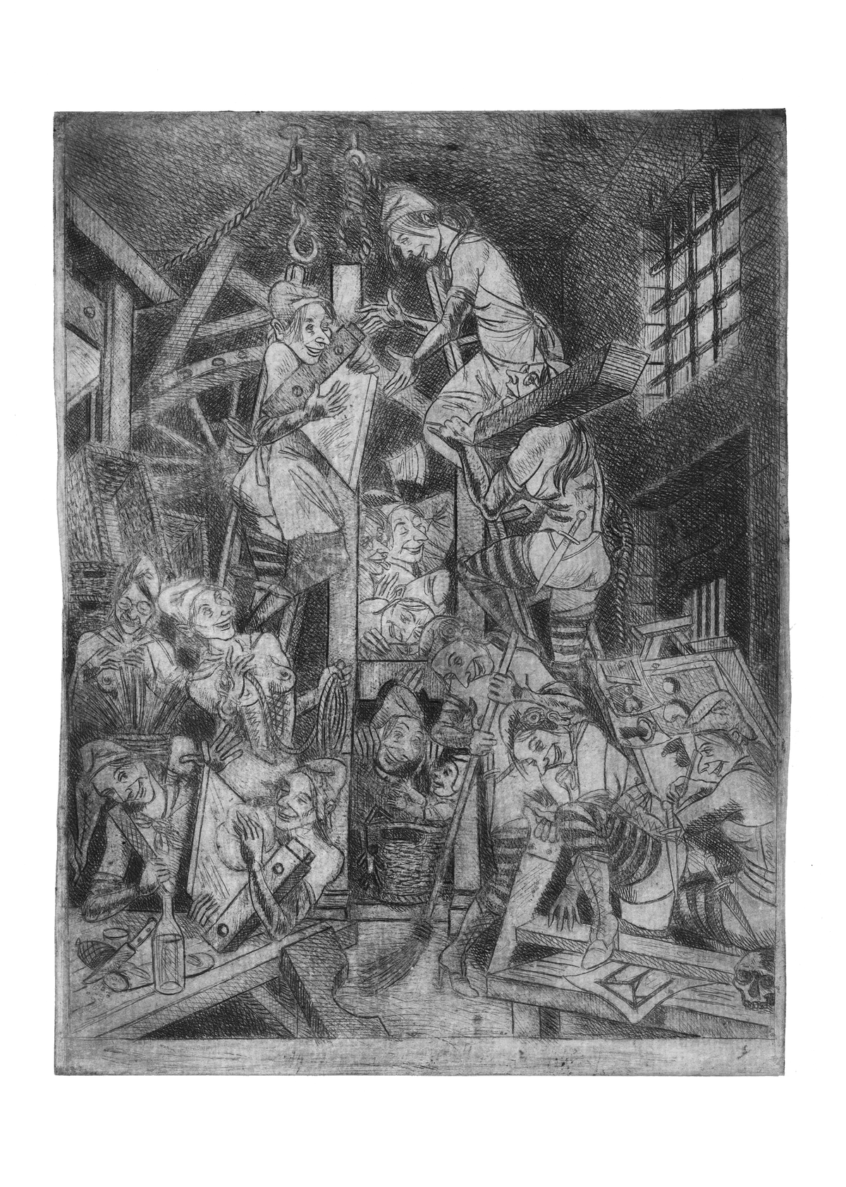 The Guillotine by John Tatchell Freeman